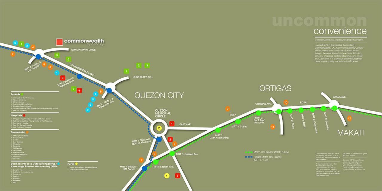 The Residences At Commonwealth By Century Properties Quezon City Εξωτερικό φωτογραφία
